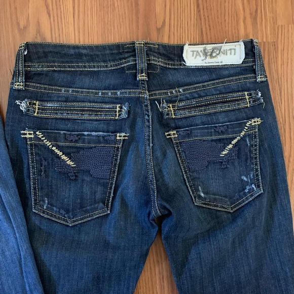 2 Pairs of Jimmy Taverniti Straight Leg Denim Jean - Picture 5 of 6